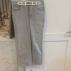 Madewell Light Gray Denim Jeans